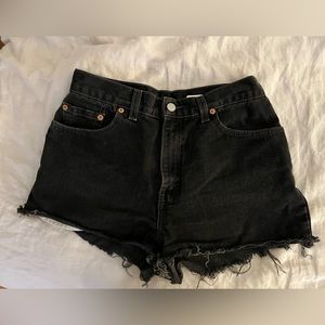 Levis Black Shorts
